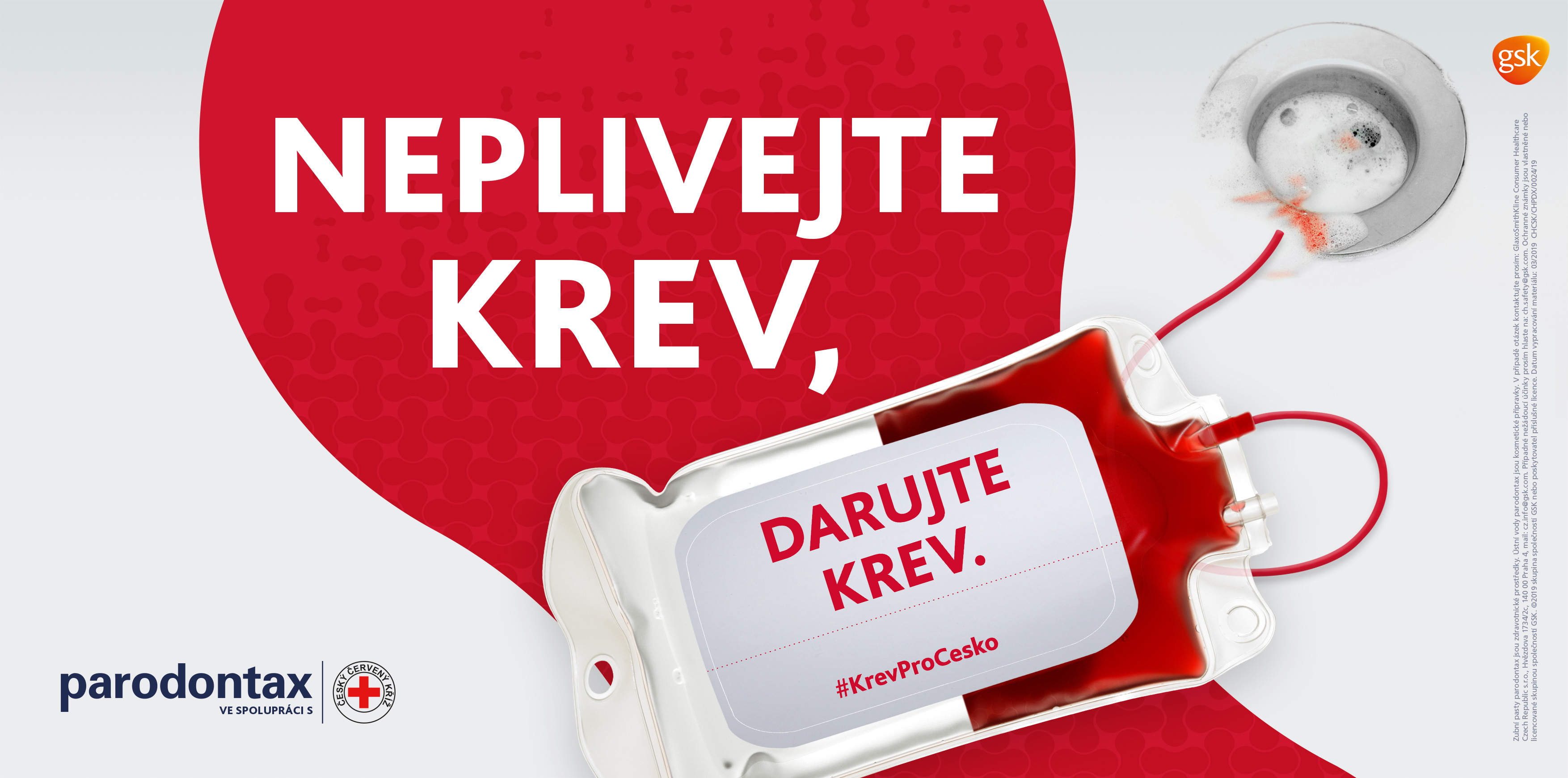 Projekt GSK - Neplivej krev, daruj krev